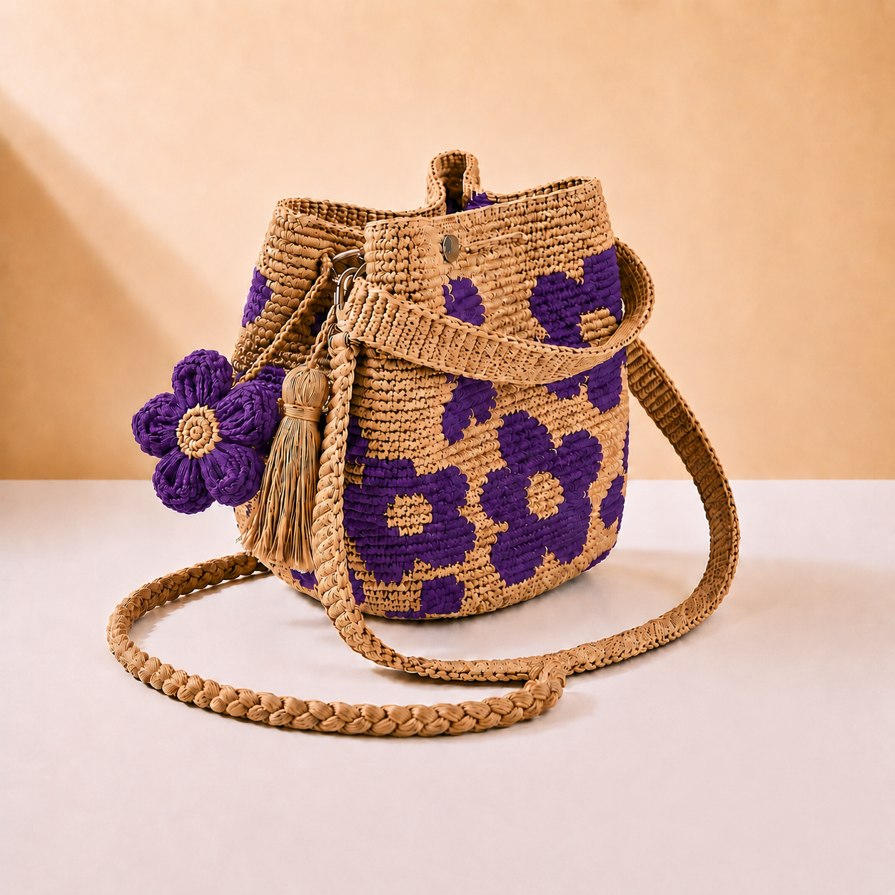 Bolsos de Ganchilo Hecho a Mano